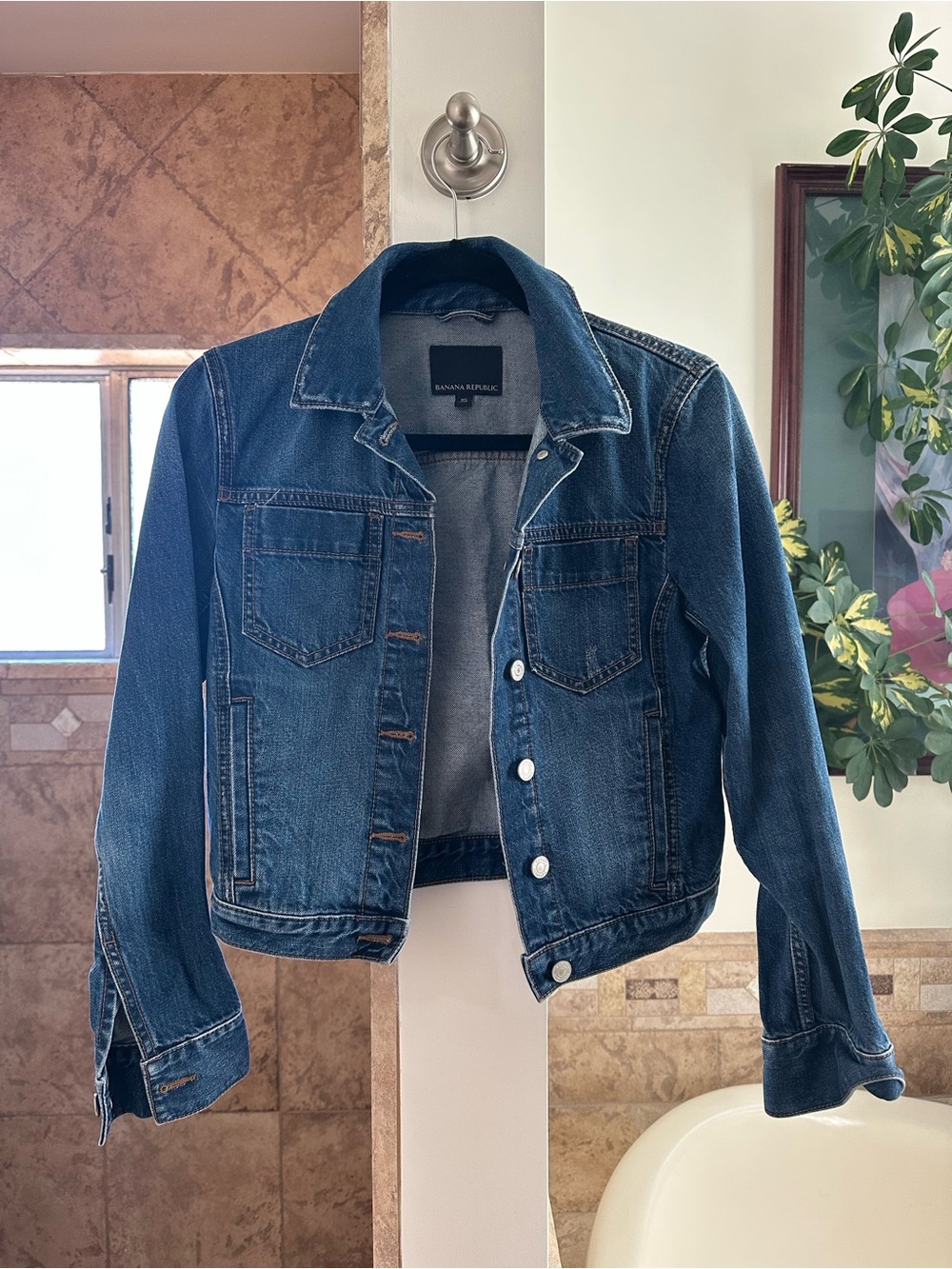 Banana Republic Classic Women’s Blue Denim Jacket - XS